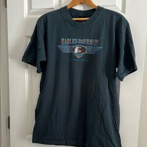 Harley Davidson 
Southern Tier 
Binghamton NY
Good condition 
Men’s L t shirt